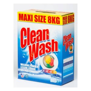 Clean Wash poeder 8kg voor wit en kleur