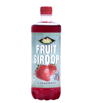 Fruit Oase aardbei fruitsiroop 6x0,75ltr