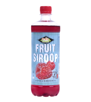 Fruit Oase framboos fruitsiroop 6x0,75ltr