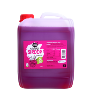 Tasting Good framboos fruitsiroop suikervrij 5ltr