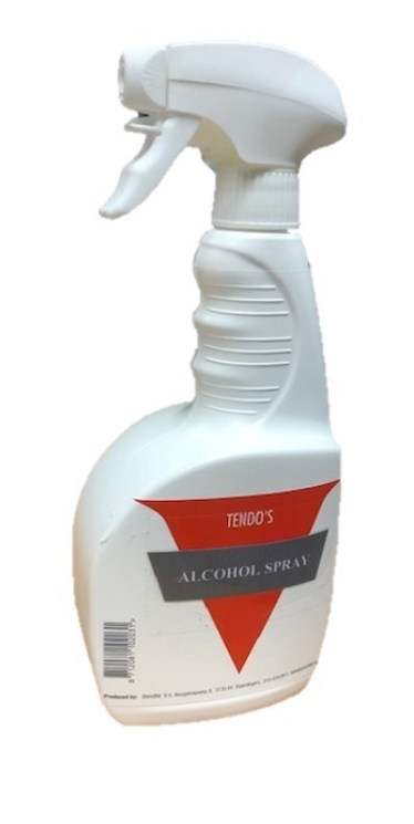 Tendo desinfectie spray met trigger 70% alcohol 500ml