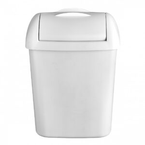 Euro White Quartz hygiënebak mat wit 8 liter