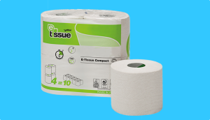 Euro wikkel toiletpapier 2lgs wit 180 vel - 10 x 4 rol