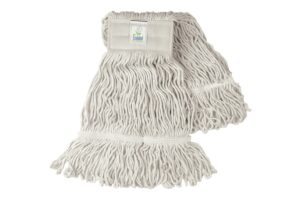Dweilmop 400 gram gelust met band