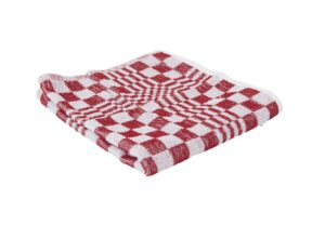 Keukendoek blok ca. 50x50 cm rood