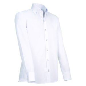 Giovanni Capraro overhemd white-royalblue 913-36-2XL