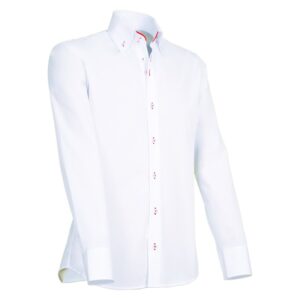 Giovanni Capraro overhemd white-red 913-85-3XL
