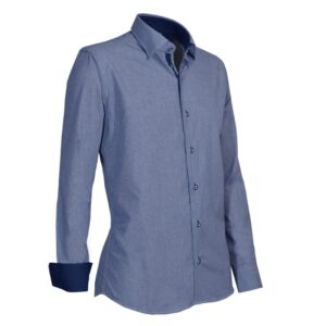 Giovanni Capraro overhemd blue-royal blue 934-36-XXL