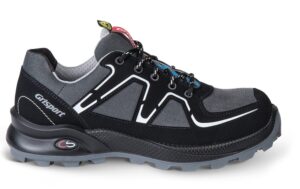 Grisport cross safety Ariel werkschoen dames laag zwart-grijs S3