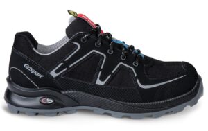 Grisport cross safety Nordic werkschoen laag zwart-grijs S3