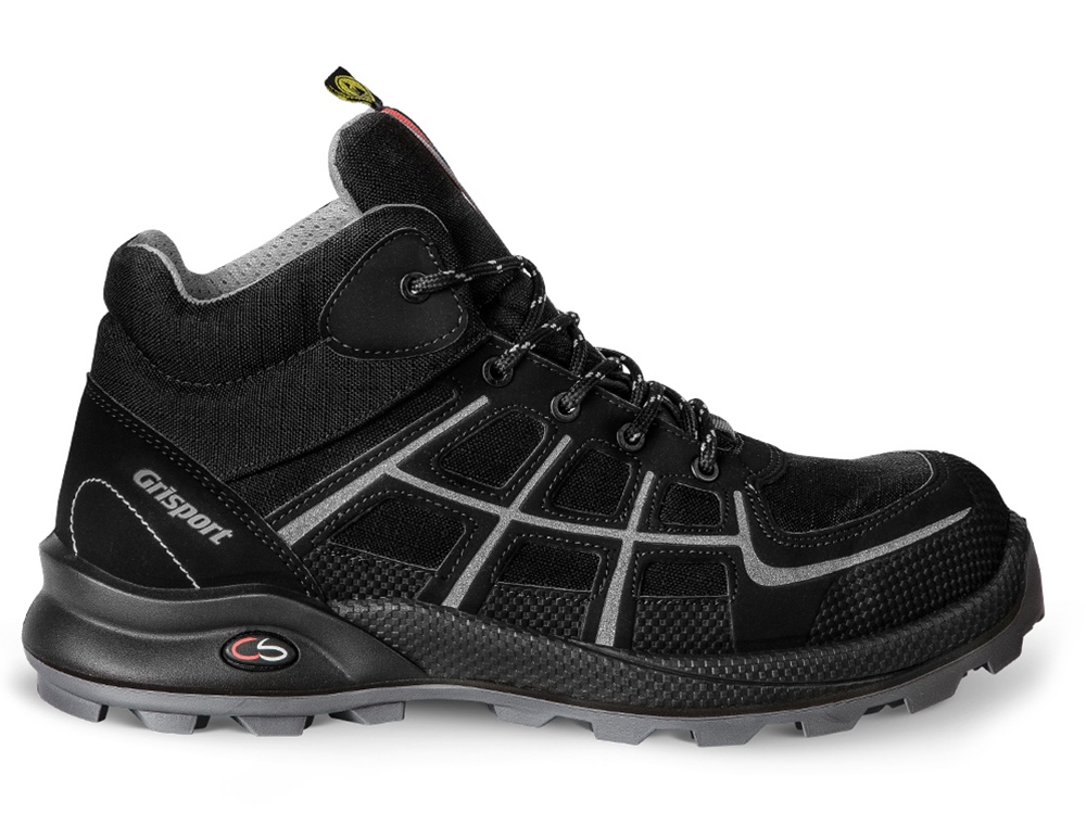 Grisport cross safety Firm werkschoen hoog zwart S3