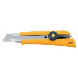 Afbreekmes Olfa groot 18 mm met wiellock