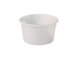 Wit bakje 1000ml zonder deksel 209st