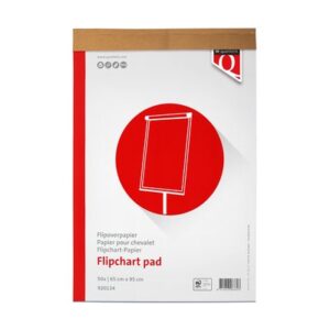 Flipoverpapier Quantore 65x98cm 50vel ongevouwen à 2st
