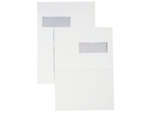 Envelop Hermes akte C4 229x324mm venster 4x11links zelfkl 250st