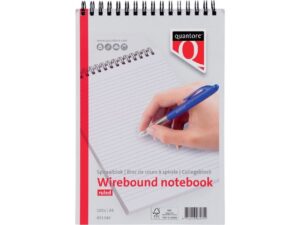Schrijfblok Quantore A5 lijn kopspiraal 70gr