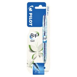 Gelschrijver Pilot B2P Begreen blauw 0.4mm blister à 1st