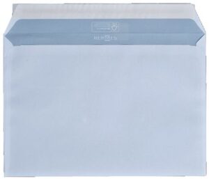 Envelop Hermes bank EA5 156x220mm zelfklevend met strip wit