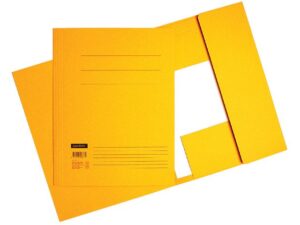 Dossiermap Quantore A4 320gr geel 10st