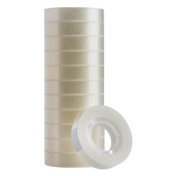 Plakband Quantore 12mmx33m transparant 12st