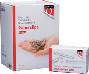 Paperclip Quantore R50 55mm lang 5st