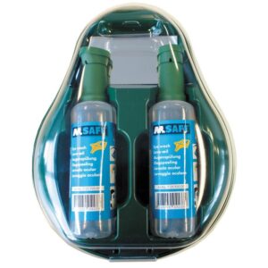M-Safe wandhouder inclusief 2 M-Safe oogspoelflessen 500ml