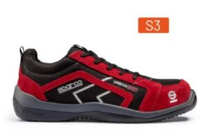 Sparco Modena Urban Evo werkschoen laag S3 SRC rood 46 = UIT ASSORTIMENT