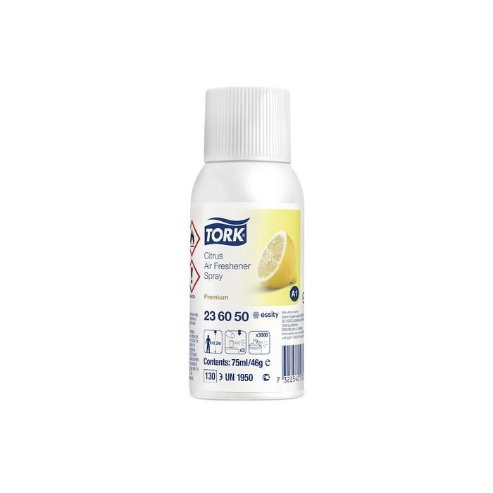 Tork A1 236050 luchtverfrisser citrus 12 x 75ml