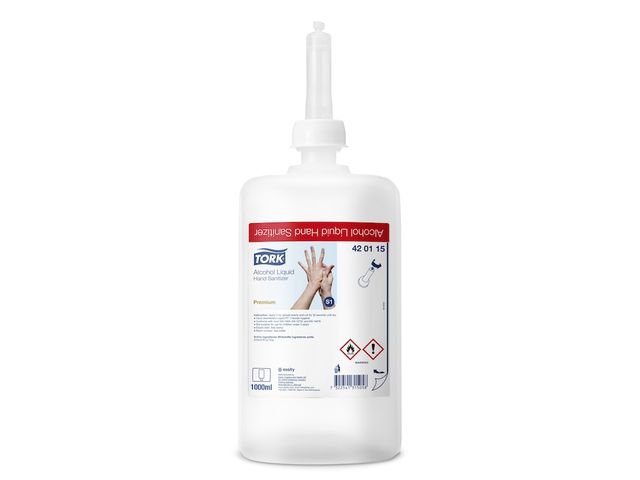 Tork S1 420115 handdesinfectie liquid alcohol 6 x 1000ml