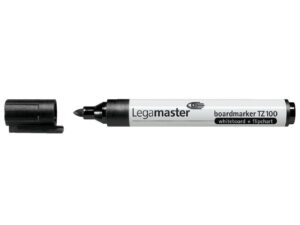 Viltstift Legamaster TZ100 whiteboard rond zwart 1.5-3mm