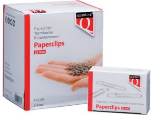 Paperclip Quantore R2 32mm kort 5st