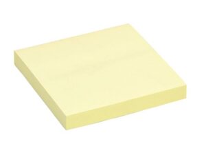 Memoblok Quantore 76x76mm geel 6st