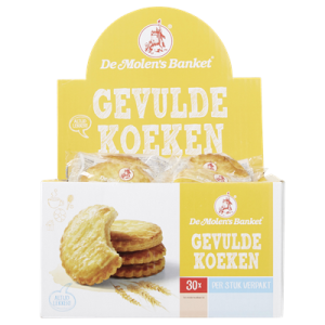 Molen gevulde koek 30st