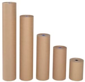 Natronkraft papier rol 100cm 90gr 222mtr
