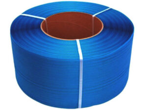 Strapband 12mmx3000mtr K20 55mu Ø200mm blauw