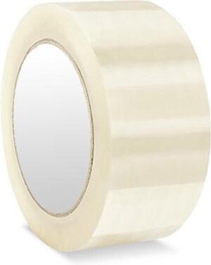 Tape PP 50 x 66mtr transparant triple 36rol
