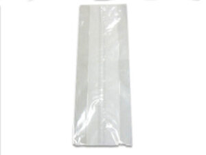 Zak LDPE 14x4x26cm transparant 20mu 1000st