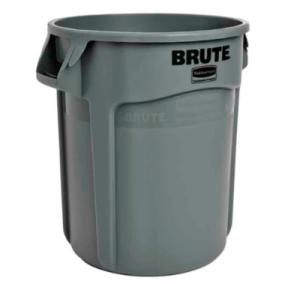 Ronde brute container grijs75,7ltr