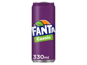 Fanta cassis blik 24x33cl