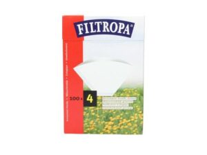 Filtropa koffiefilterzak Nr.4 wit 100st