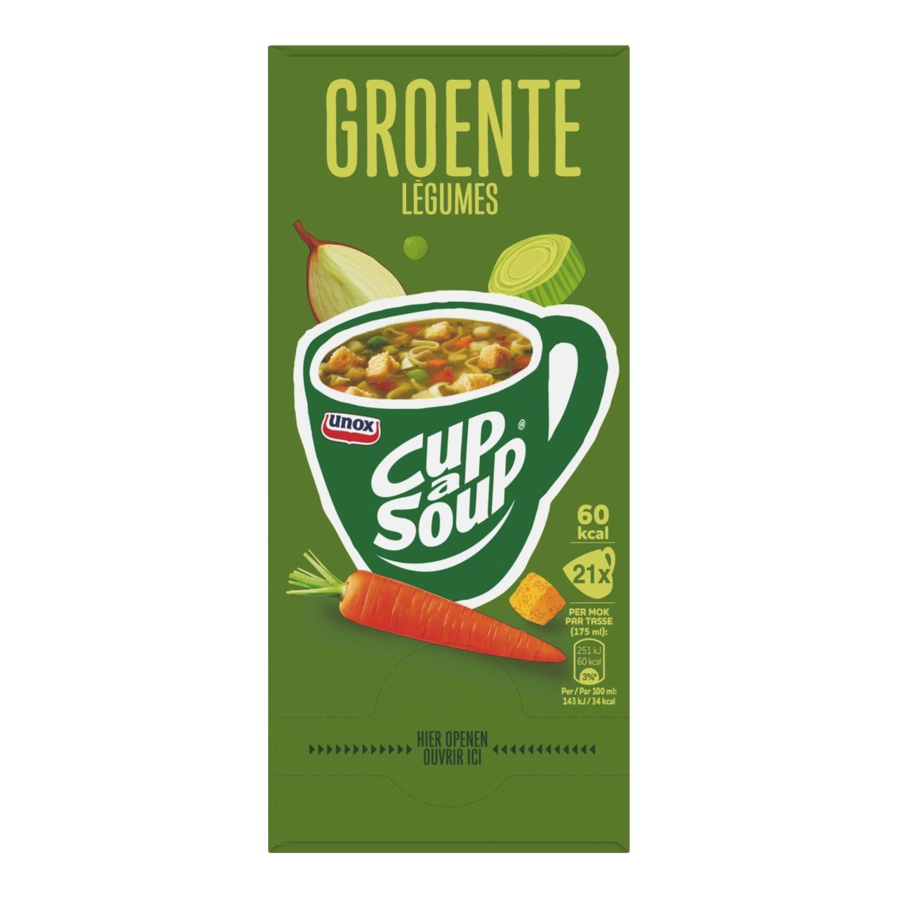 Cup a Soup Groente 21st à 175 ml