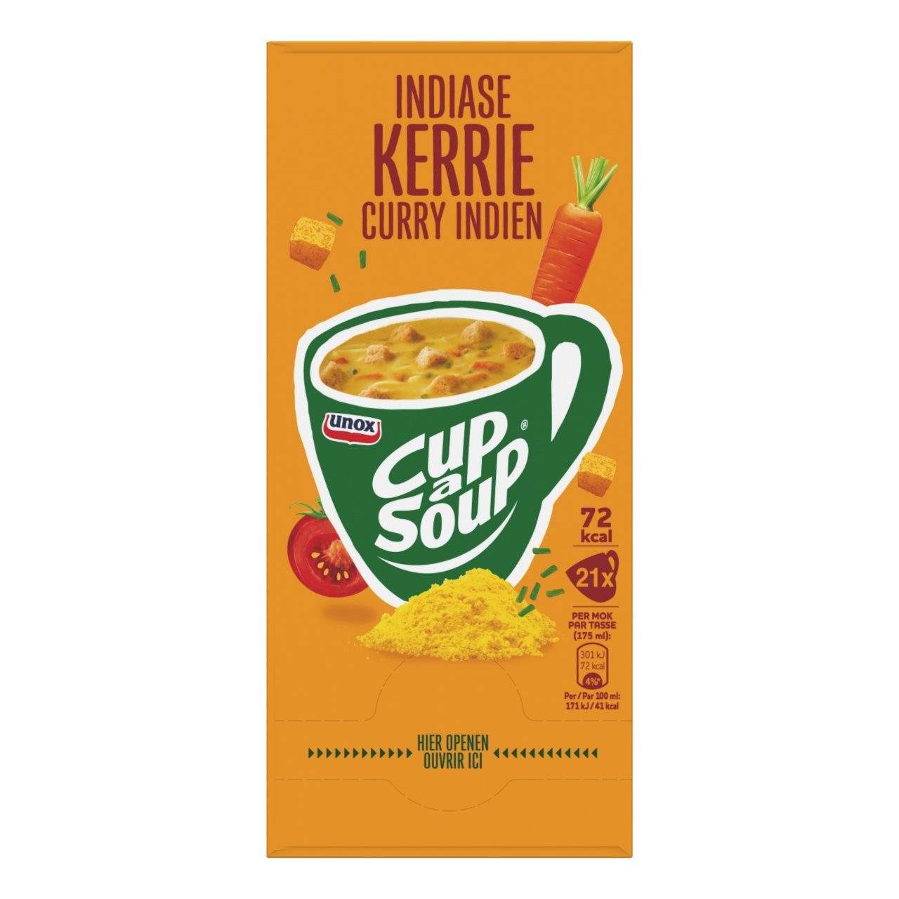 Cup a Soup Indiase Kerrie 21 à 175 ml