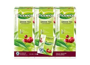Pickwick thee Groene Cranberry 3x25st