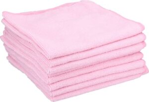 Microvezeldoek  roze 40x40cm