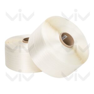 Polyesterband 13mmx1100mtr unistrap wit
