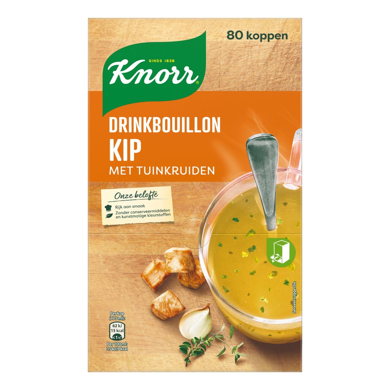Knorr drinkbouillon kip met tuinkruiden 80st