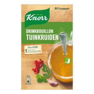 Knorr drinkbouillon tuinkruiden 80st