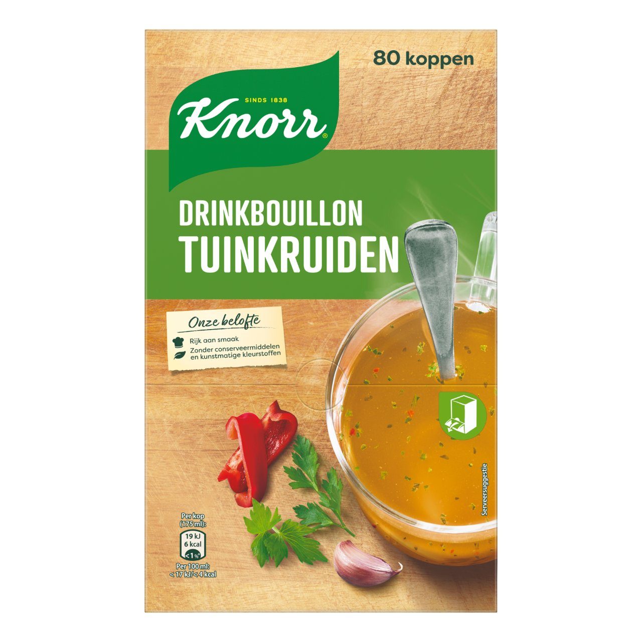 Knorr drinkbouillon tuinkruiden 80st