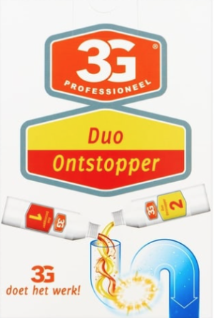 Duo drain ontstopper