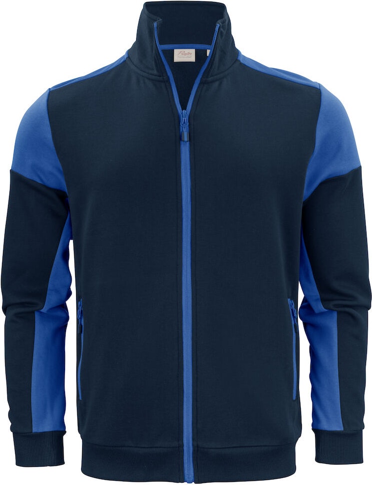 Printer softshell jas prime marine-kobaltblauw